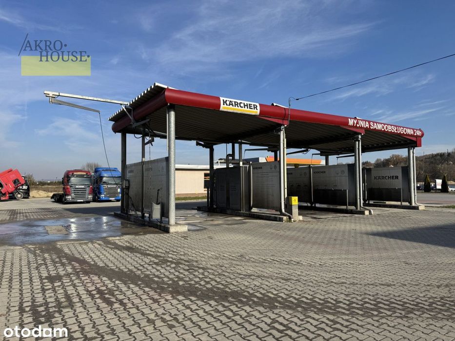 ❤️Stacja paliw, myjnia ręczna, restauracja, pokoje
