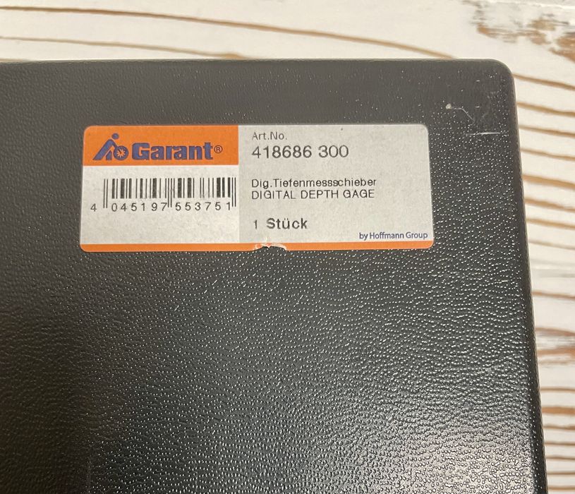 Штангенглубиномер цифровой 300мм 0,01мм Garant, Германия
