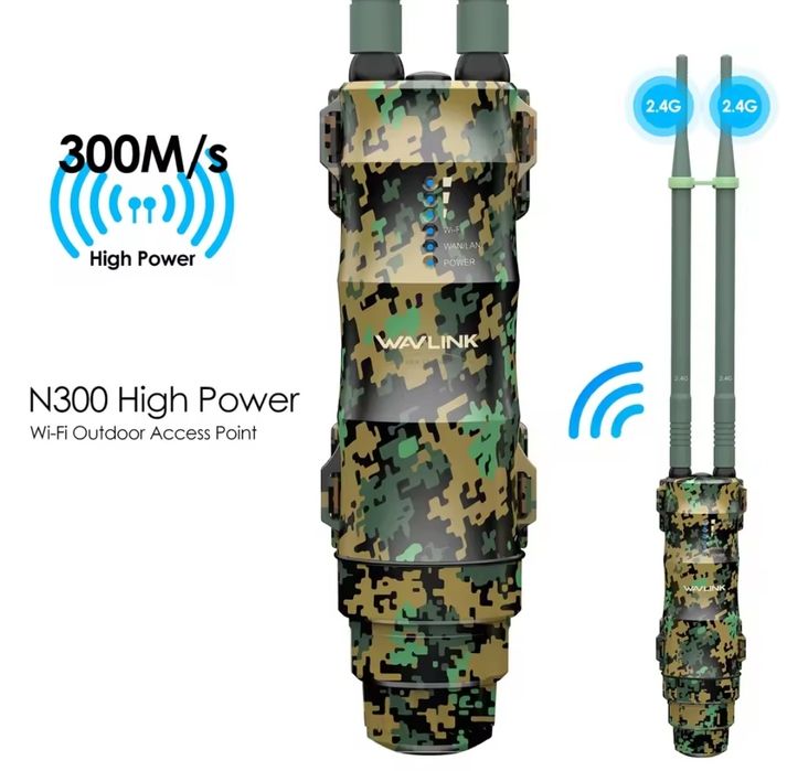 Підсилювач WiFi до 150 м, повторювач/точка доступу Wi-Fi, репітер