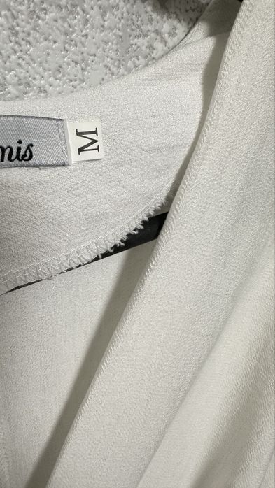 Сукня з льону, плаття з вишитим колоском