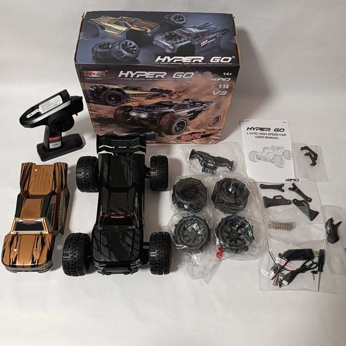Машинка на радіокеруванні MJX14210 V3 Hyper Go 75км 1/14 4WD