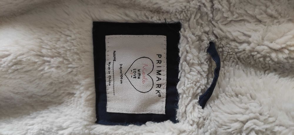 Primark, куртка, парка, на дівчинку, 104 см.