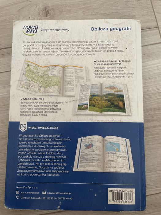 Oblicza geografii 1 zakres rozszerzony