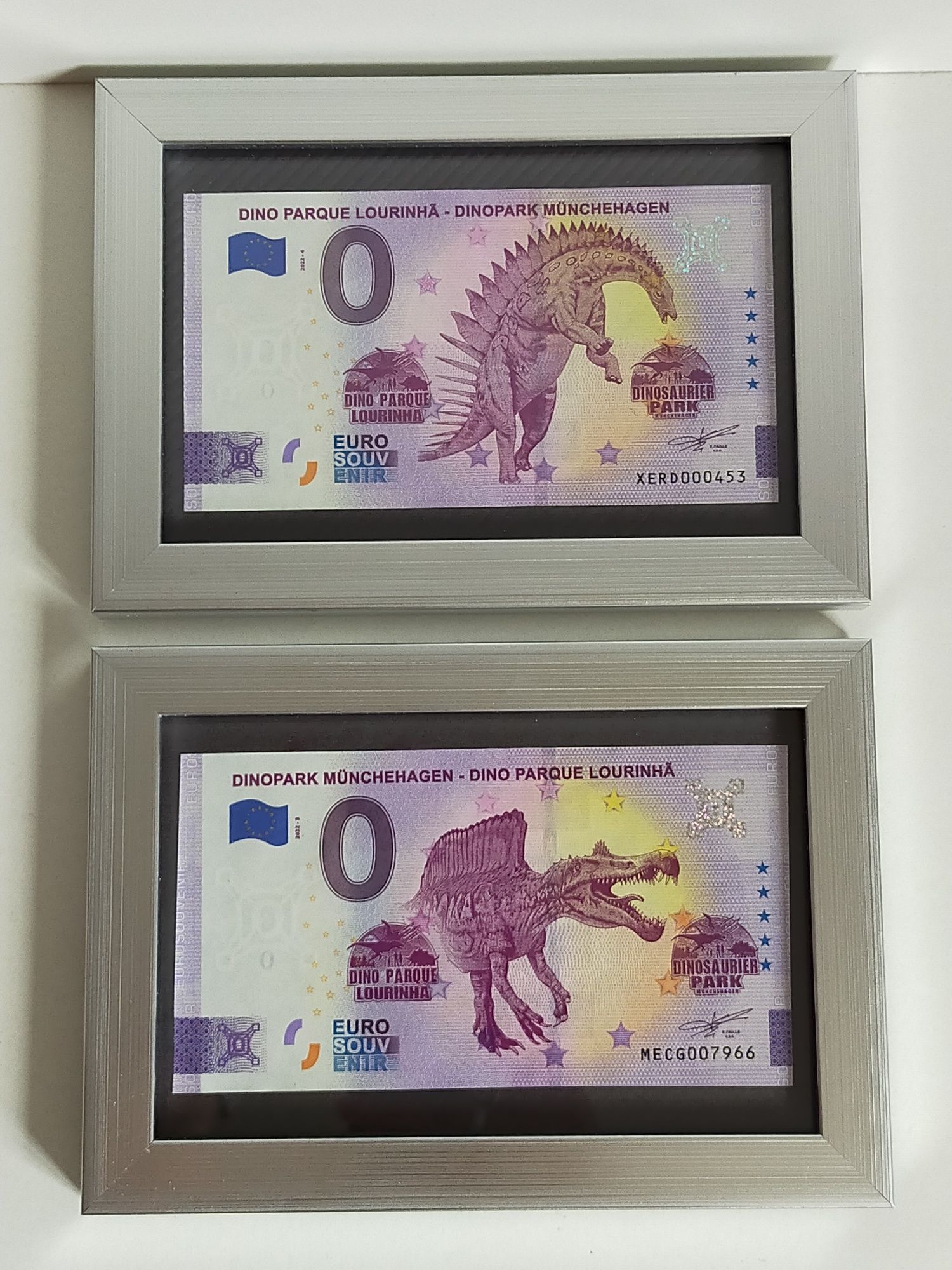 Lote 2 notas 0€ para coleção