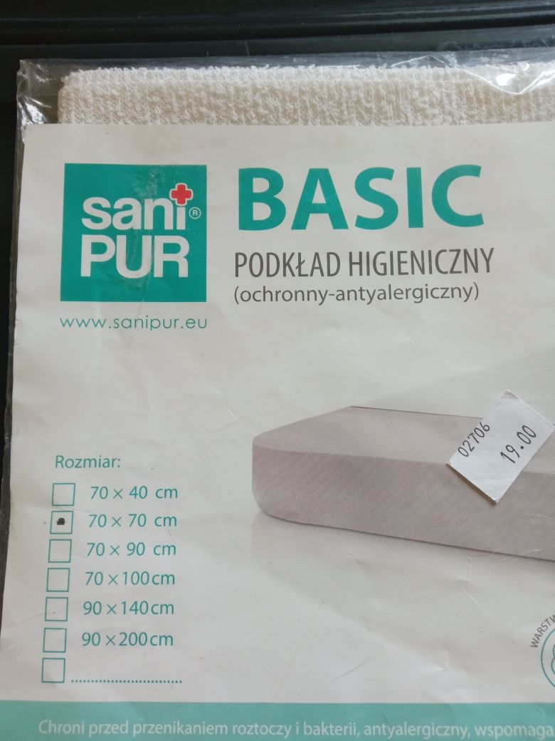 SaniPur Podkład Higieniczny Ochronny Antyalergiczny