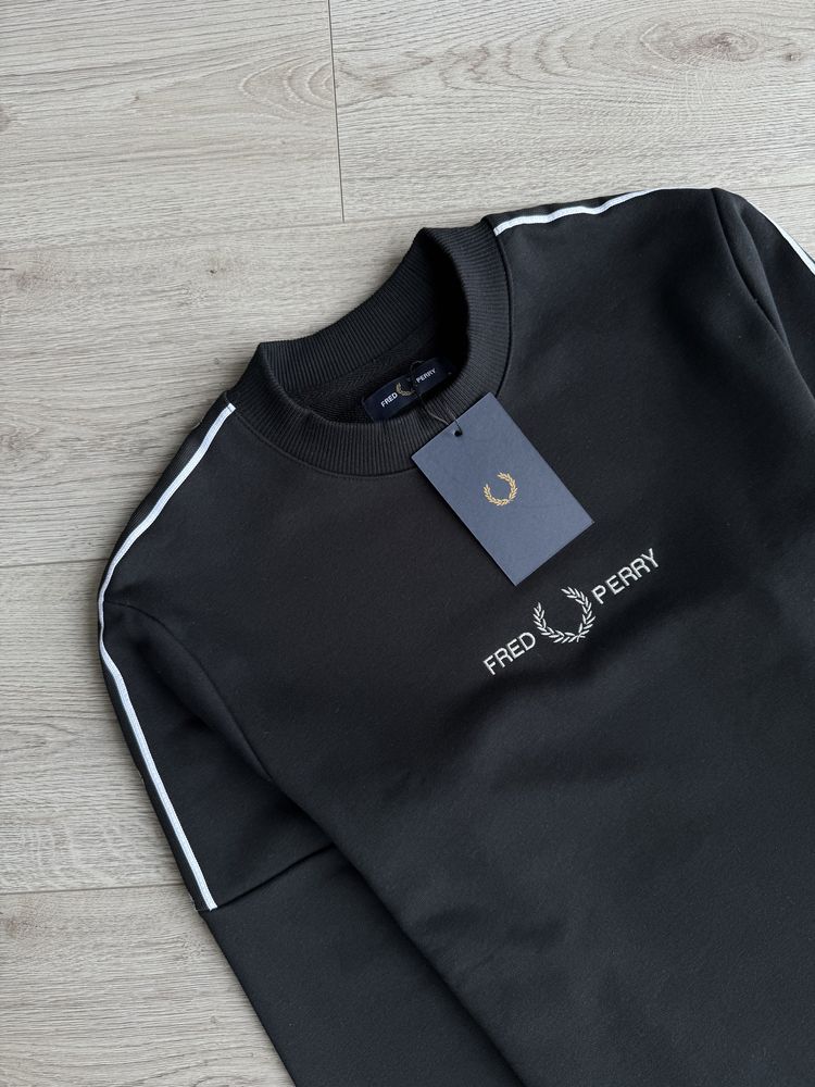 Чорний Світшот Fred Perry, Кофта Фред Пері, Худі Фред Пери