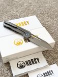 Складний ніж Kubey Royal Gray Titanium M390 KB321l. Оригінал.
