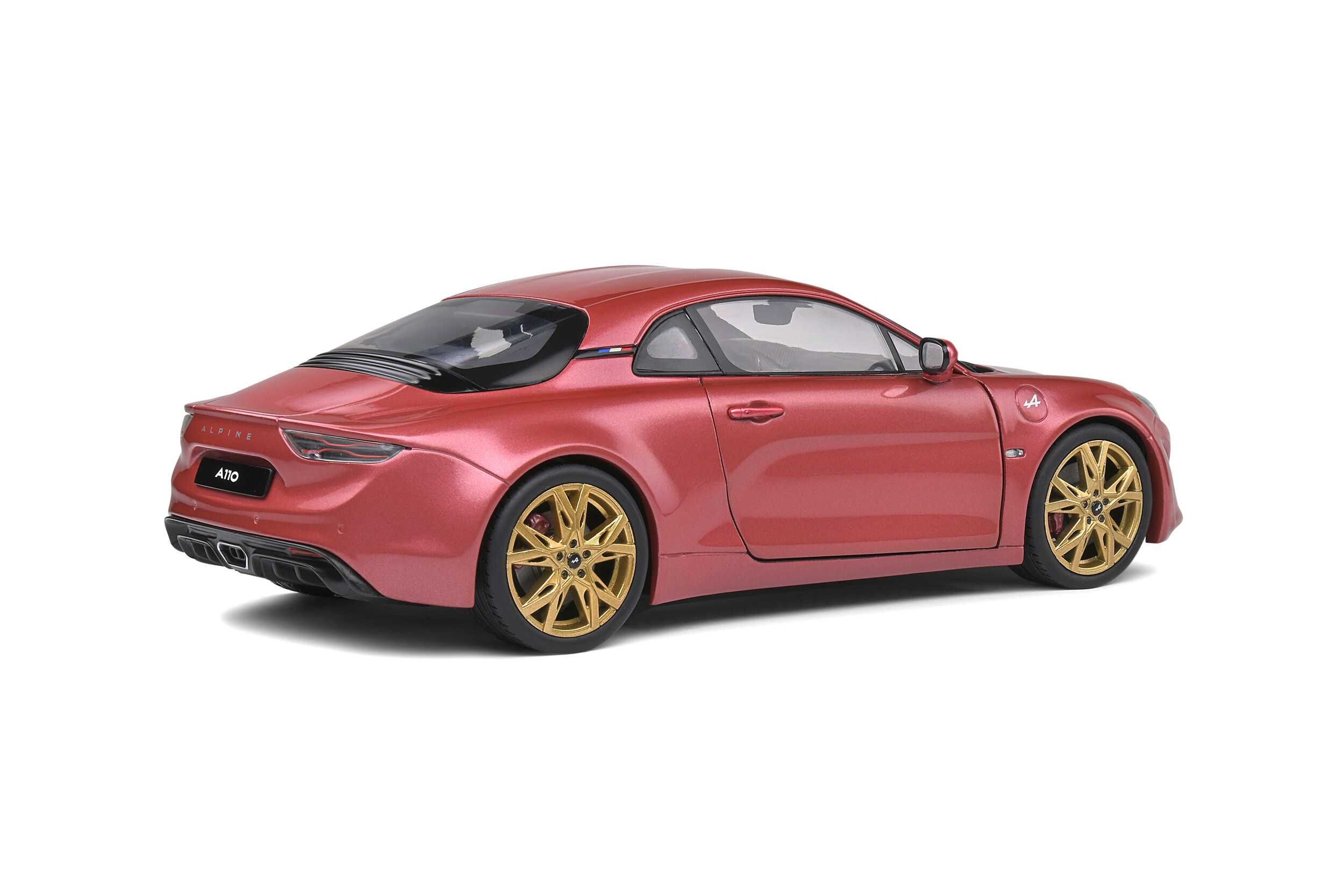 Alpine A110S Pure Color Edition 2021 Rose Bruyere - skala 1:18 Solido