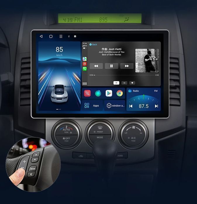 Radio do Mazda 5 od 2005 - 2010 CarPlay i Android Auto