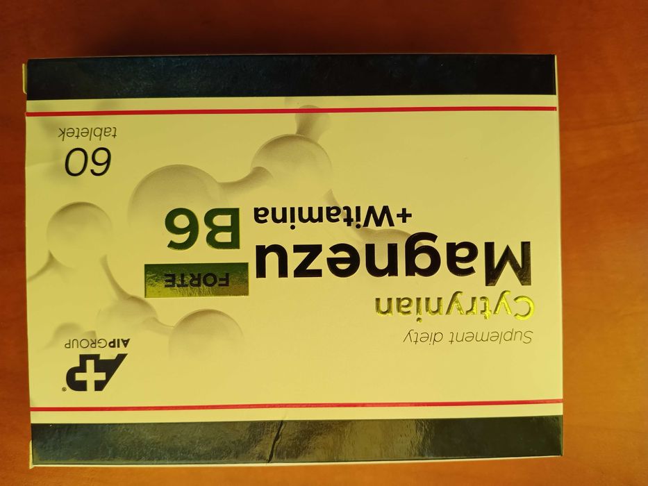 Magnez Forte cytrynian 60 tabletek układ krążenia układ nerwowy