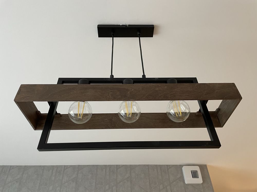 Lampa wisząca w stylu loftowym loft