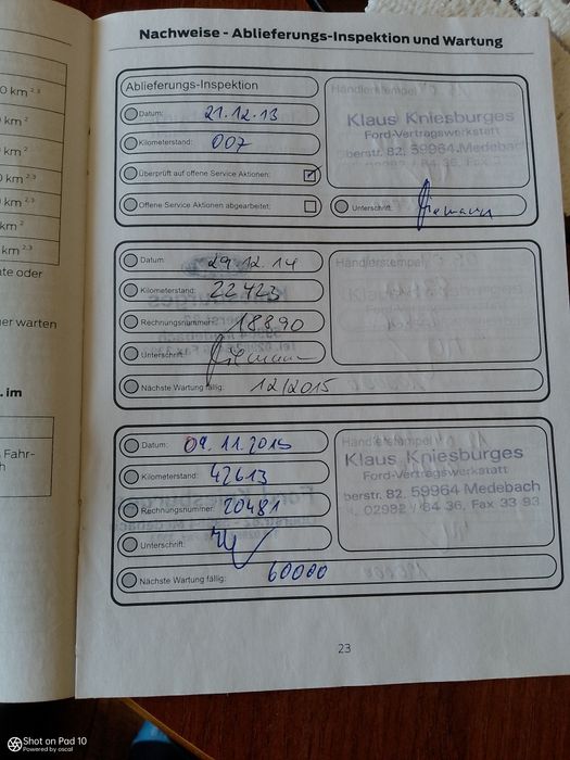 Автомобіль Форд Грант С Макс 2013 р.