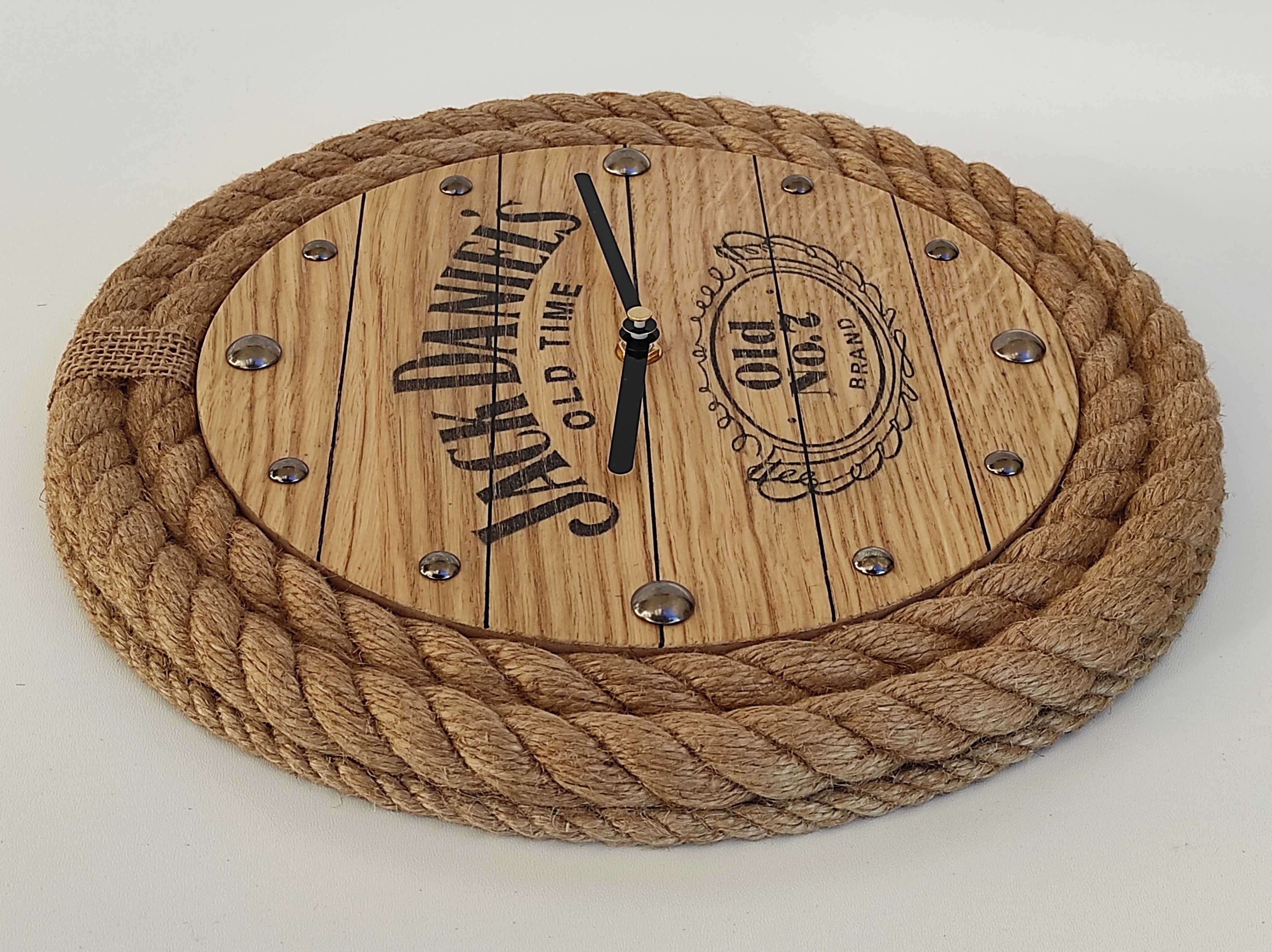 Jack Daniels Prezent dla mężczyzny DUŻY Zegar w stylu Jack Daniel's