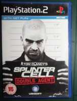 PS2 PlayStaytion Splinter Cell Double Agent 2006 Ubisoft Tom Clancys