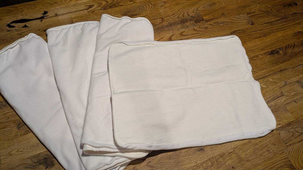 Duży zestaw pieluch wielorazowych + wkłady