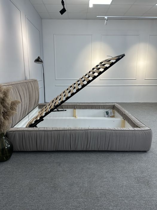 Ліжко ЛОФТ 2000×1600 з підйомним механізмом!