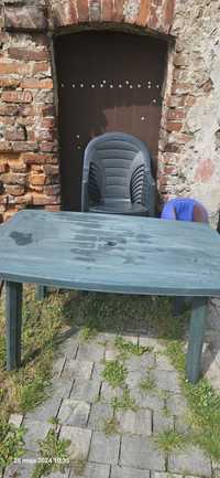 Komplet ogrodowy krzesla stolik mocne