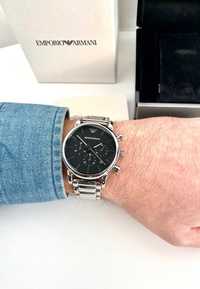 Чоловічий годинник Emporio Armani армані Мужские часы армани подарунок
