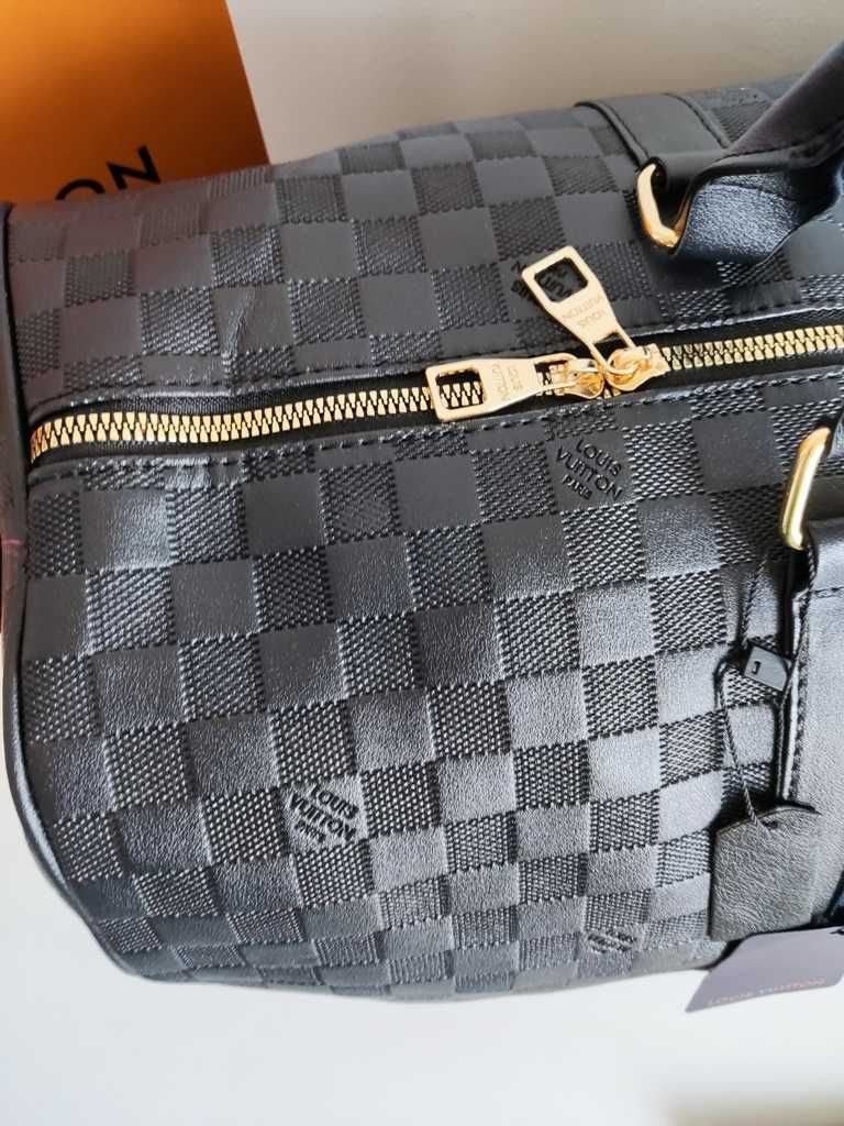 Torba podróżna, na siłownię, weekendowa, skóra Louis Vuitton 77-39