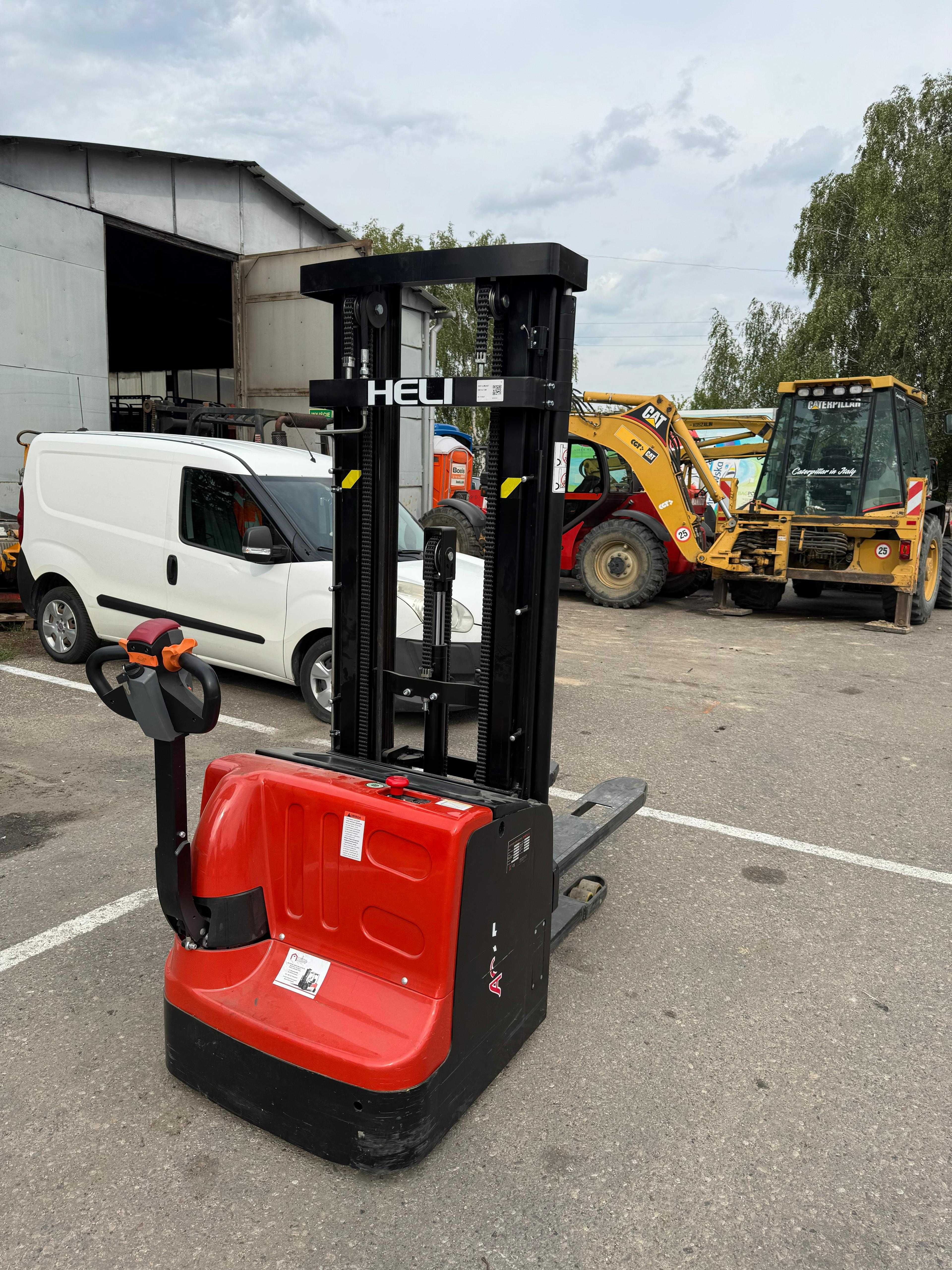 WÓZEK WIDŁOWY HELI CDD15J 1500 kg TRIPLEX 4,6 m Bateria Litowo-Jonowa
