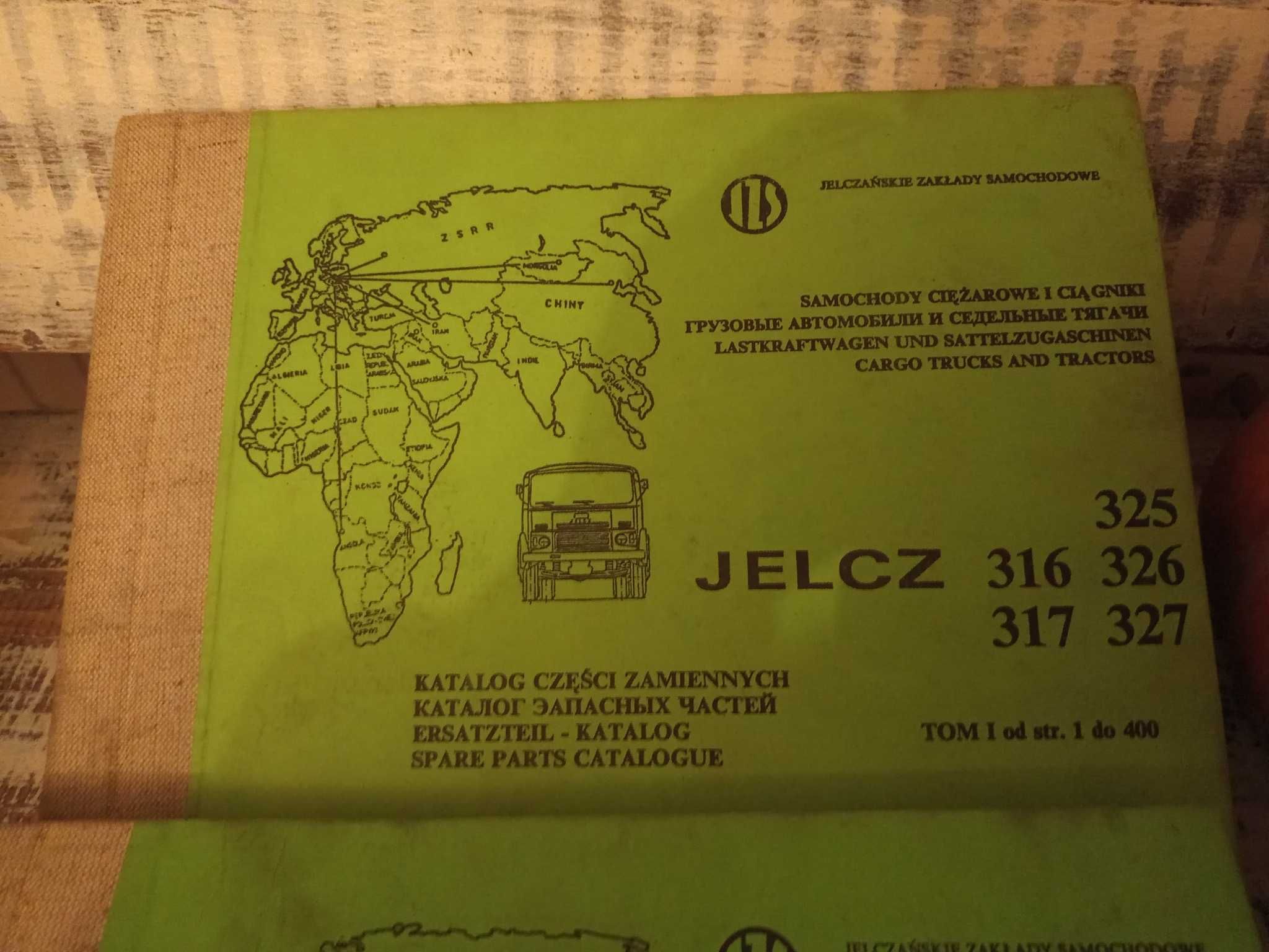 Jelcz. Katalog części zamiennych, instrukcje naprawy.  wydane 1974-75