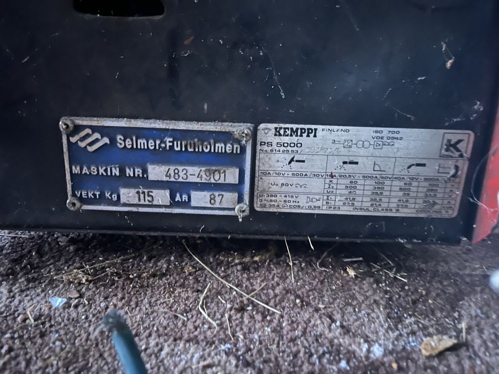 Na sprzedaż spawarka Kempii PS 5000