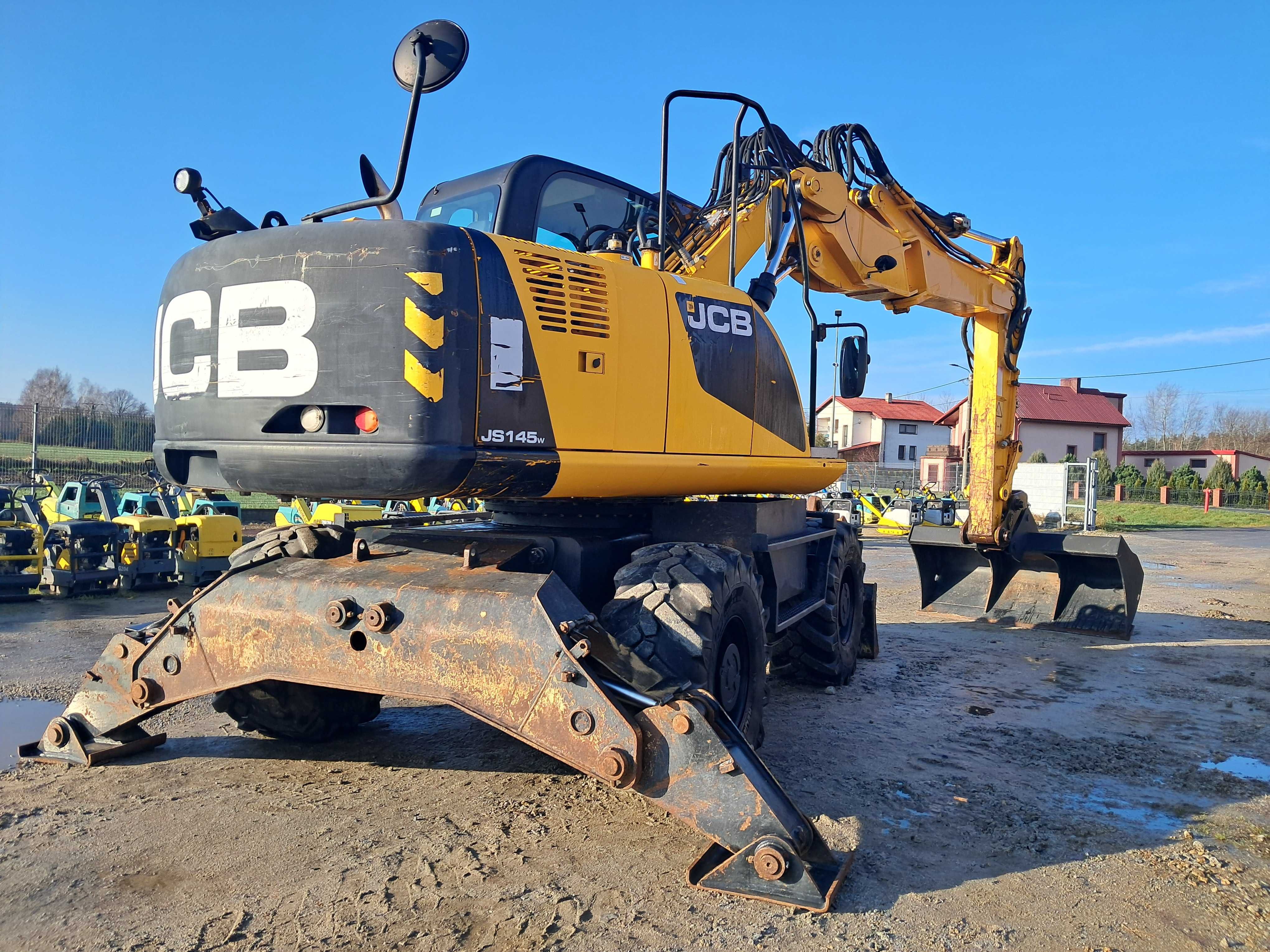 Koparka Kołowa JCB JS 145 / 16t! / 13r! / JS 160 liebherr 314 316