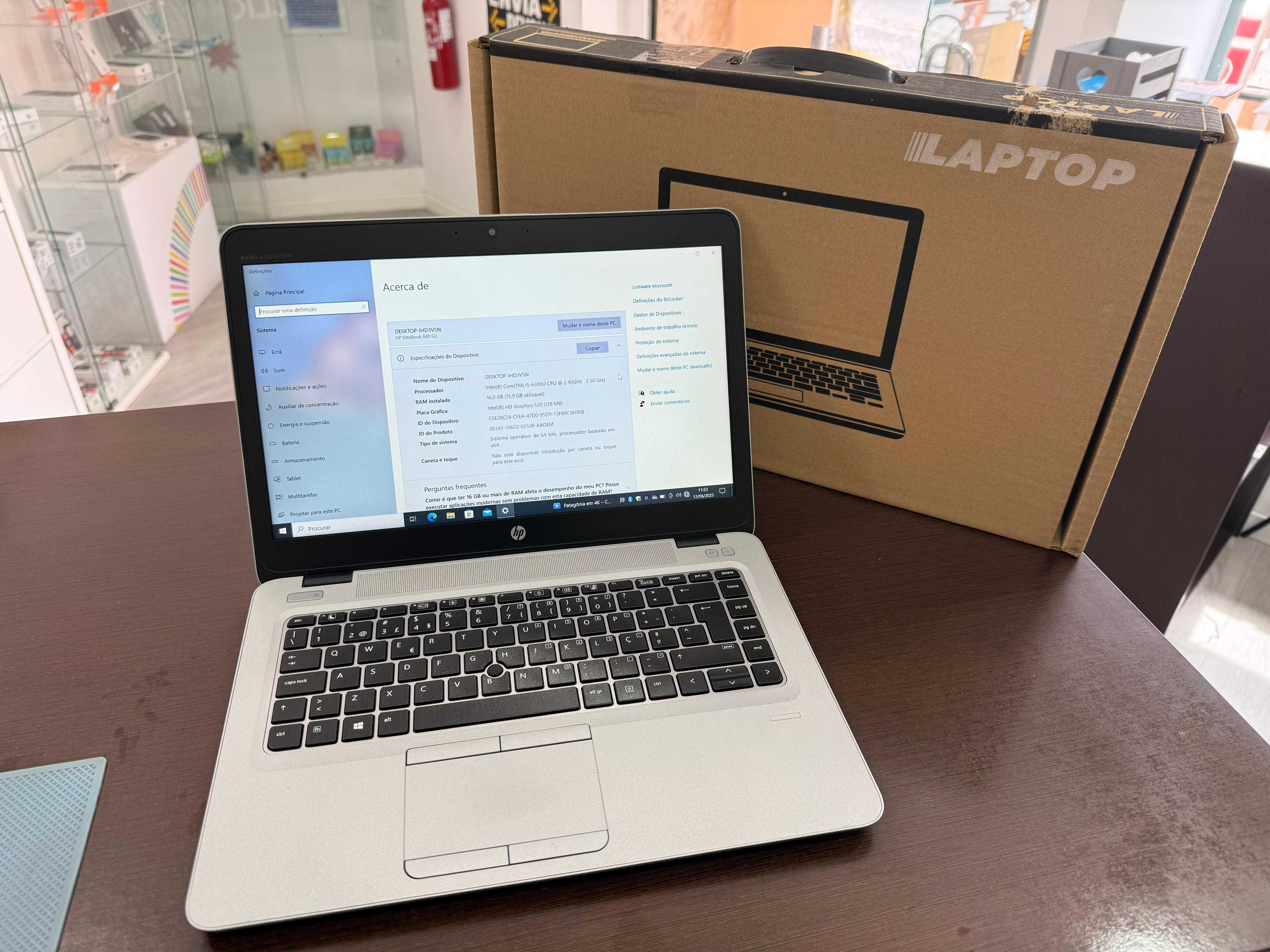 Portatil Hp EliteBook 840G3 GRADE-A