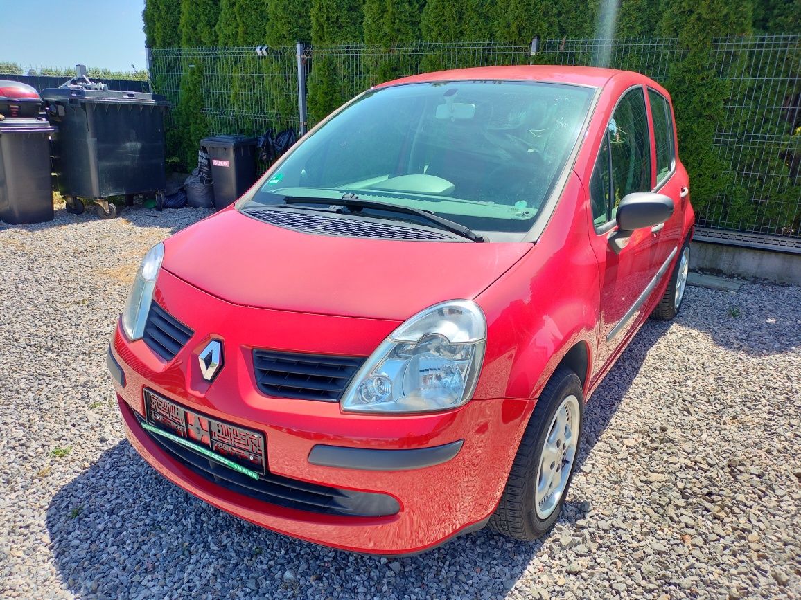 Modus 1.6 16V, 93 tys km, HAK, klima, zero rdzy, oryginalny lakier
