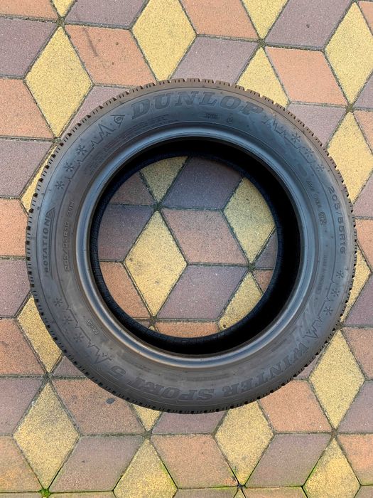 205/55 R16 Dunlop Winter Sport 5. Шини зимові 4 шт.