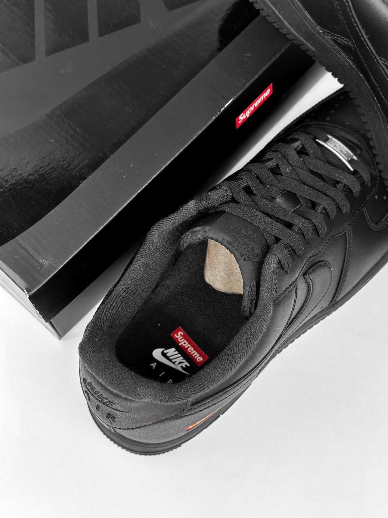 *NoweNikeAirForce1Supreme*Black.43