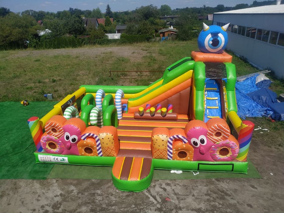 Dmuchaniec,  zapisy 2026, duży , Cukierkowy , dmuchanie, plac zabaw,