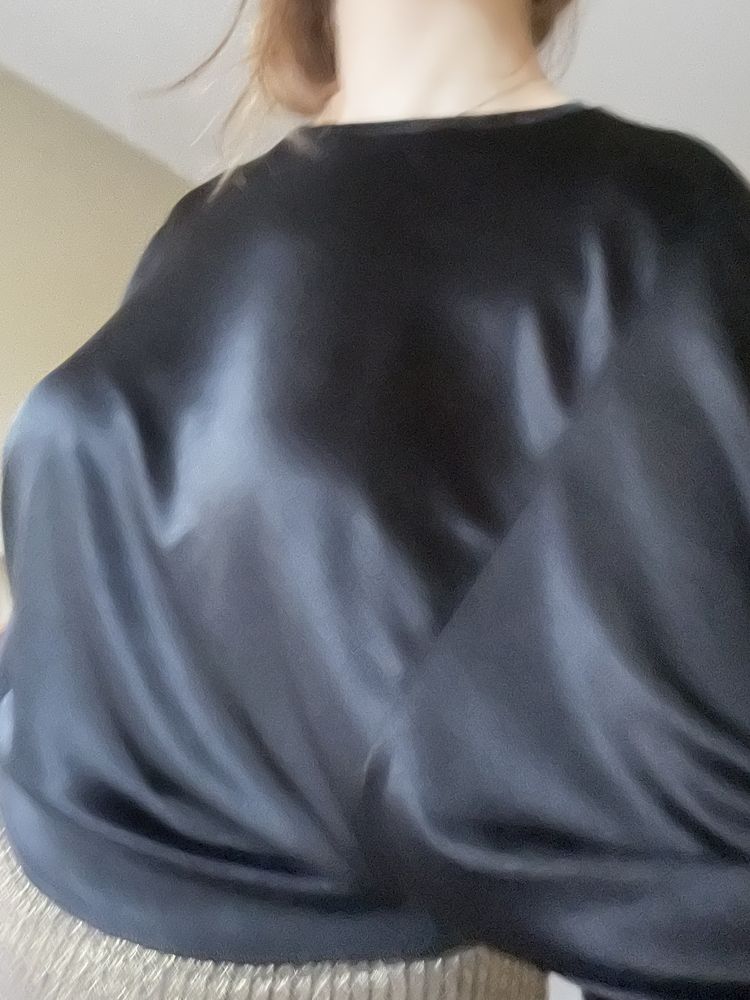 Camisola Zara Preta com brilho