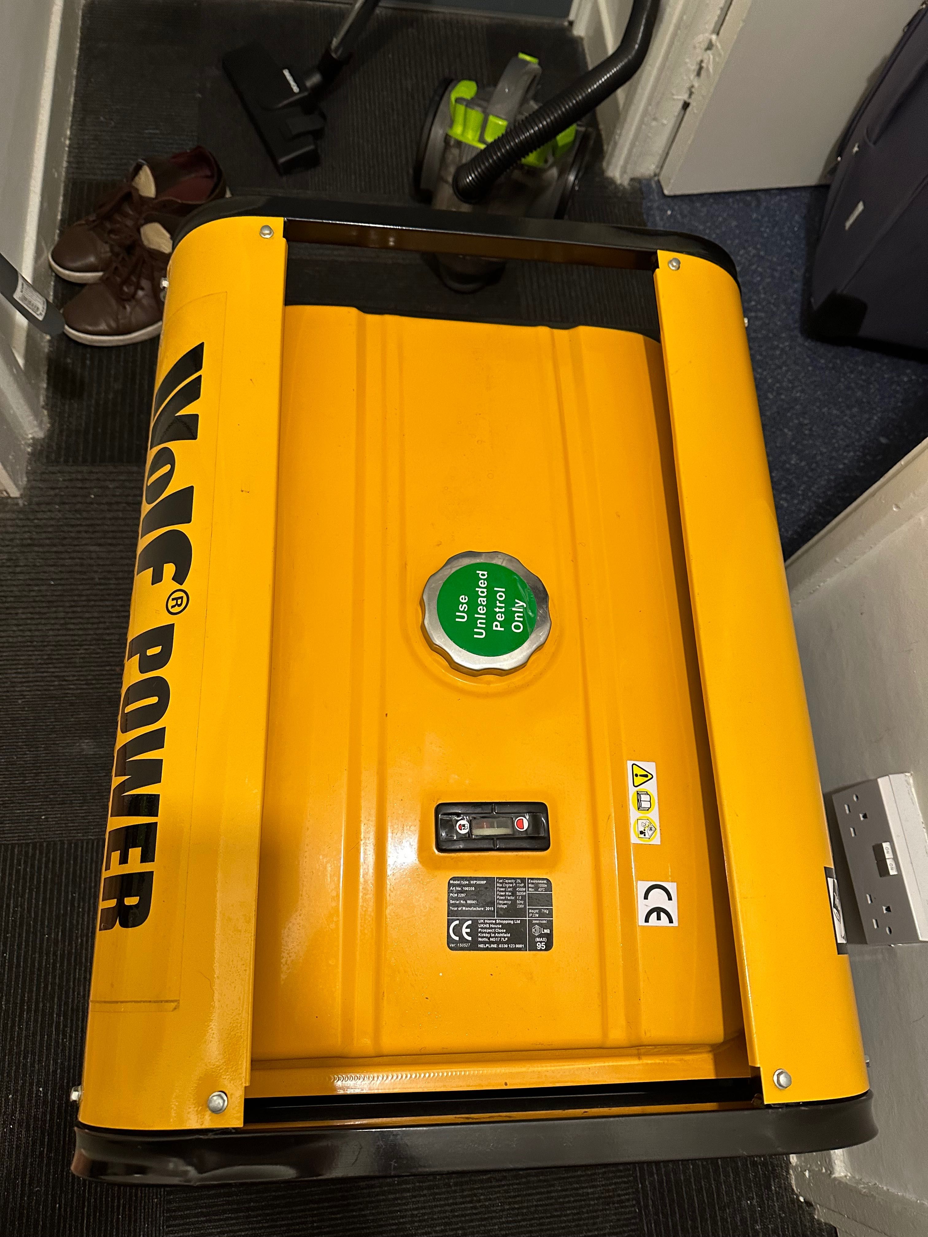 генератор Wolf power WP-5000P GENERATOR