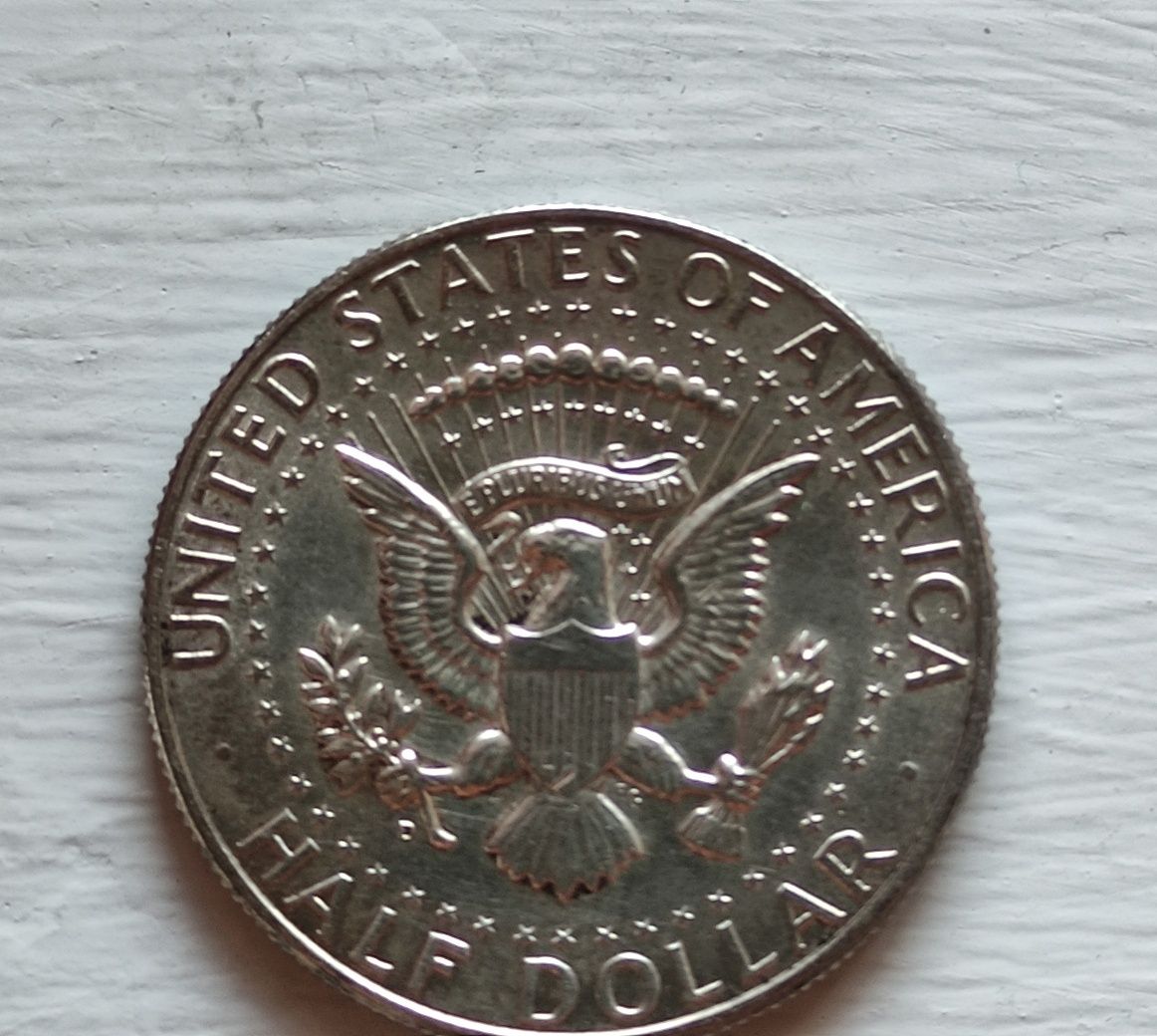 Монета 1/2 HALF DOLLAR 1964