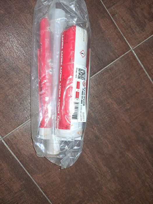 Hilti kotwa chemiczna, klej żywiczny
