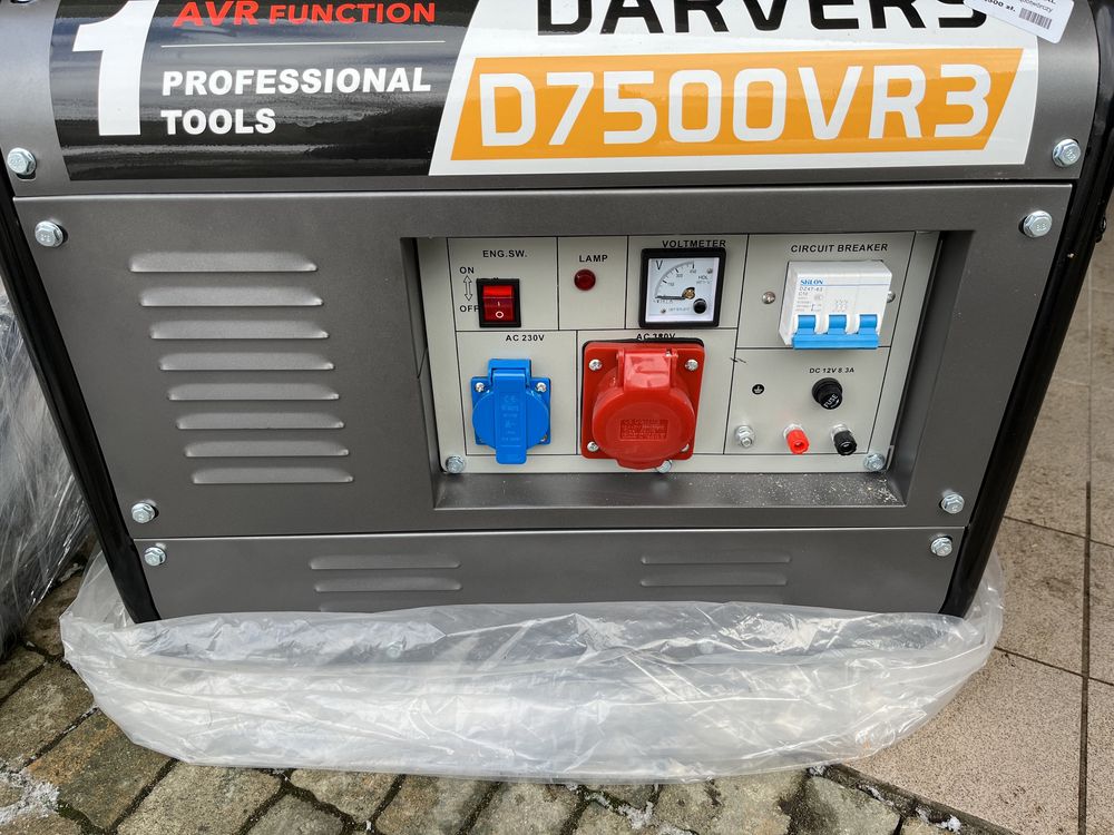 Agregat prądotwórczy Darvers D7500VR3