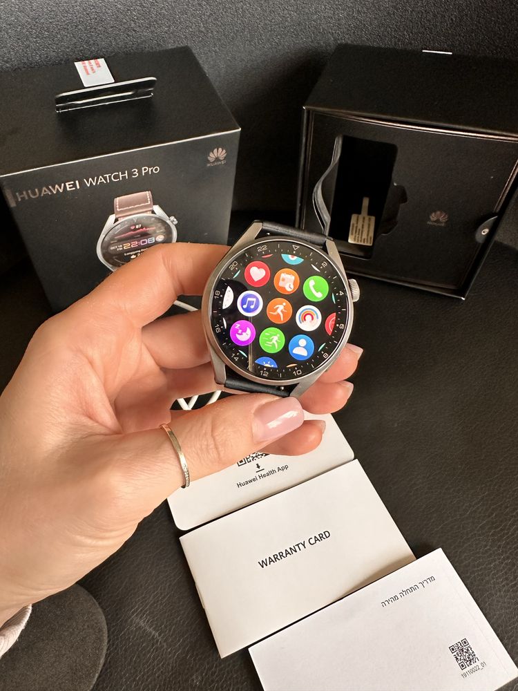 Смарт годинник HUAWEI WATCH 3 pro  classic titanium