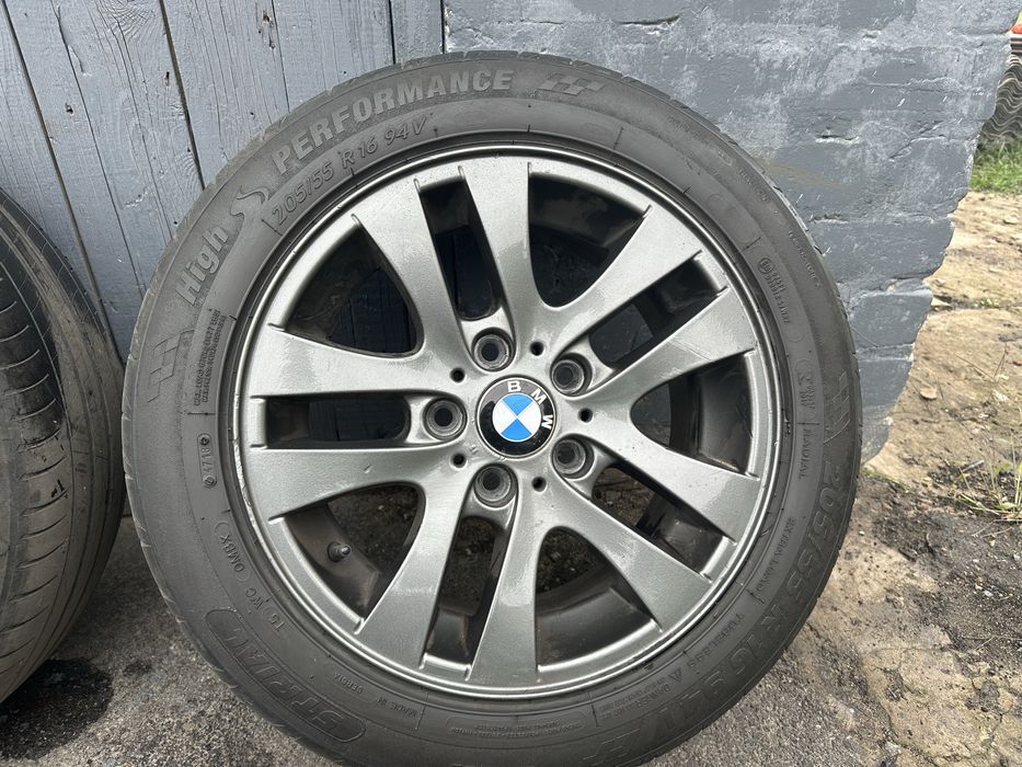 Диски R16 BMW 5*120 + резина Michelin