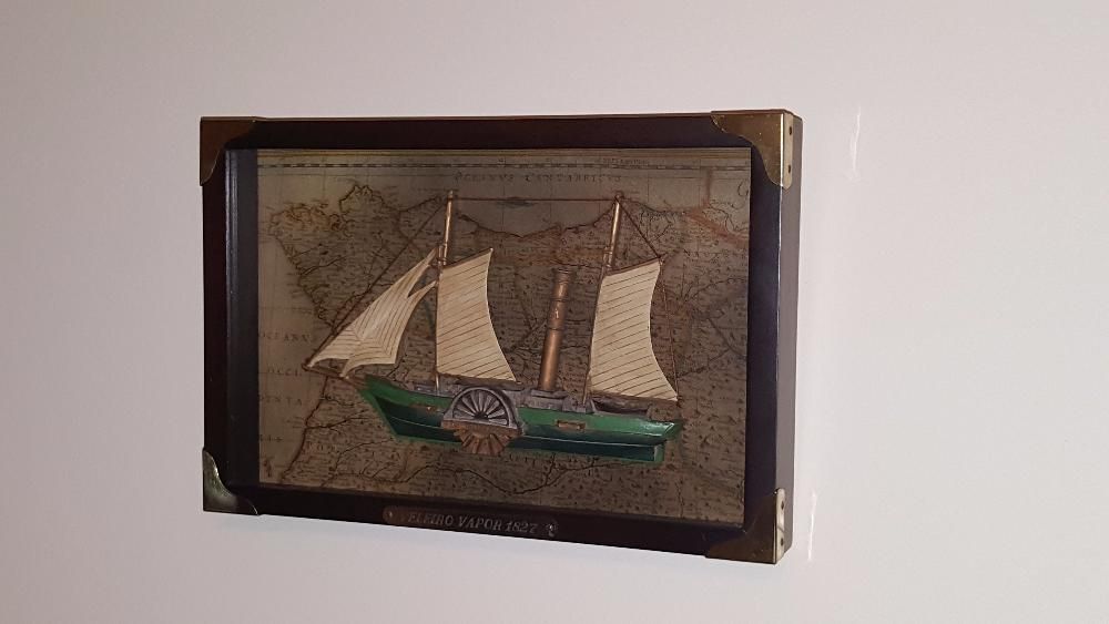 Quadro de barco antigo