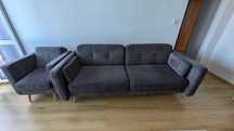 Sofa 3 osobowa z funkcją spania + fotel