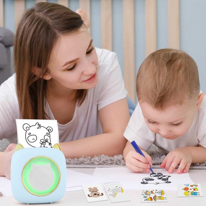 GuKKK Mini drukarka, mobilna drukarka fotograficzna