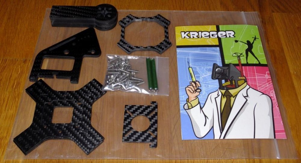 Shendrones Krieger 200mm rama quadcopter