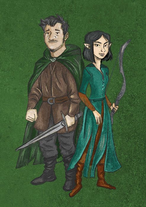 Ilustracje artystyczne i stylizowane – postacie, fantasy, komiks