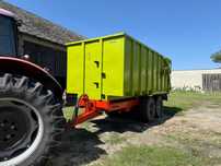 Przyczepa rolnicza tandem skorupowa 12ton