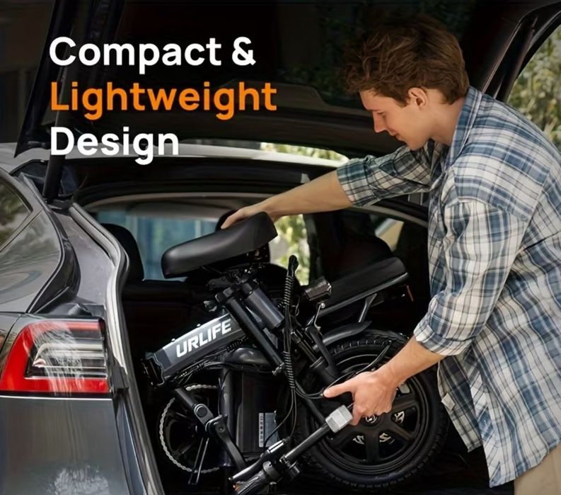 Motocicleta Elétrica Dobrável NOVA