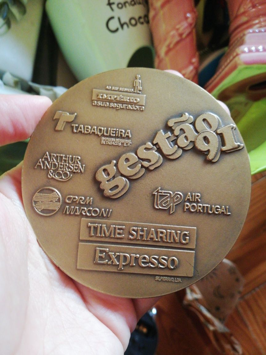 Medalha gestão 91