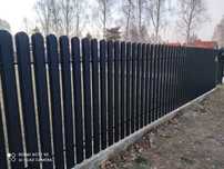 Sztachetki Sztachety Metalowe Panel 11.5cm-12.4cm Producent Transport