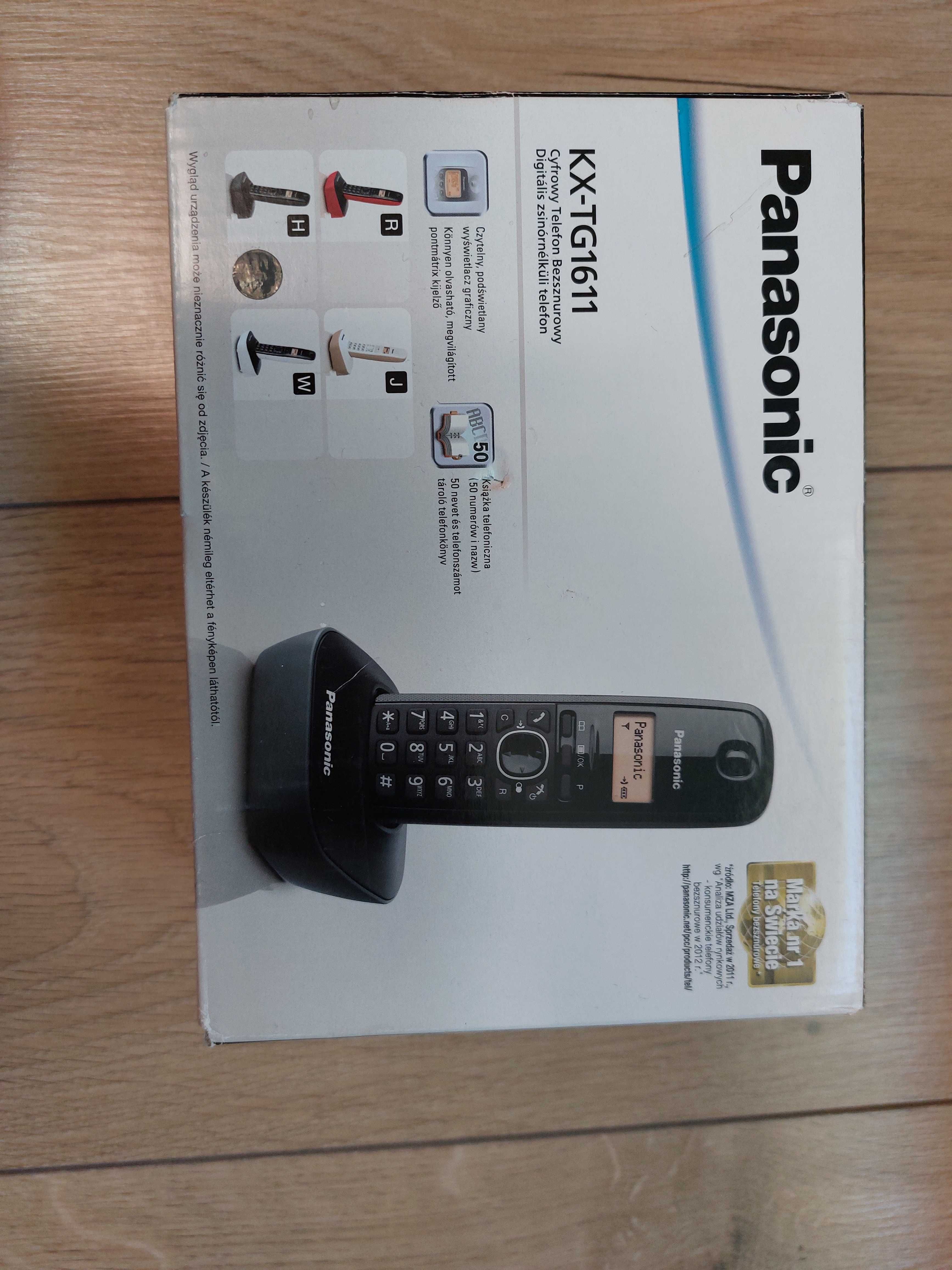 Telefon stacjonarny bezprzewodowy Panasonic