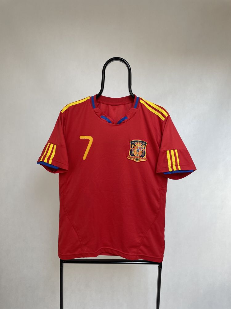 Koszulka Piłkarska Reprezentacji Hiszpanii David Villa #7 2010